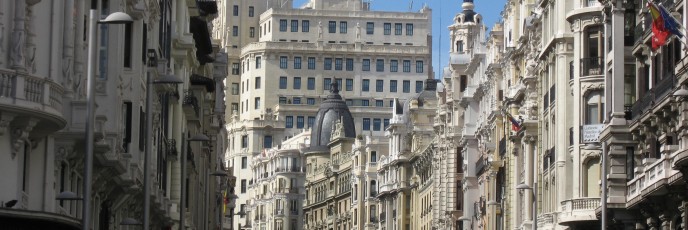 Gran Via - Busiest Street in Madrid