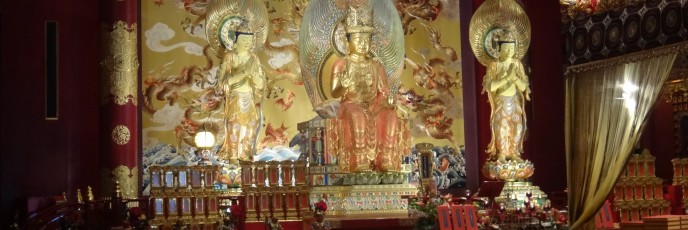 The "main" buddah in the temple