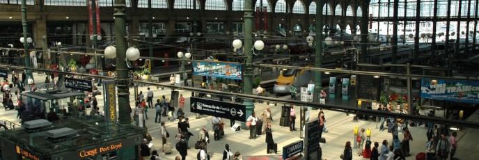 Gare du Nord Station Paris