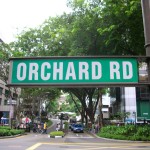 Orchard Road Sign