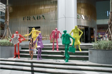 Prada Sculptures - Orchard Road
