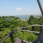 View of Lift Car and Sentosa