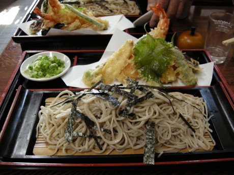 Soba Noodles with Tempura