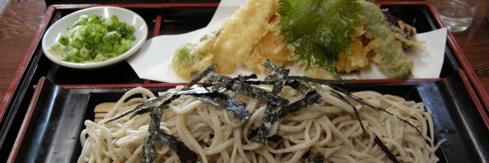 Soba Noodles with Tempura